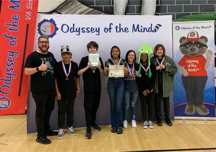 MMS odyssey of the mind team