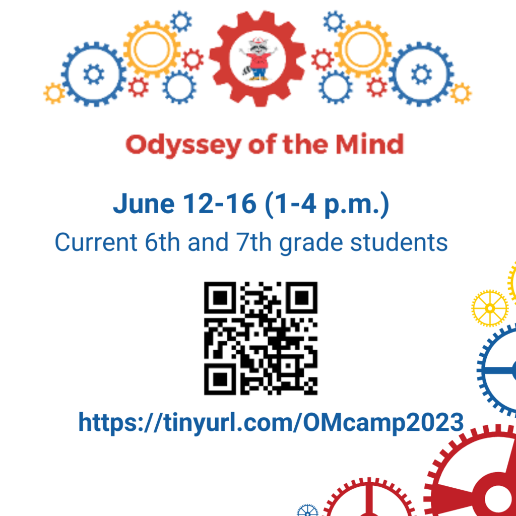 Odyssey of the Mind summer camp graphic