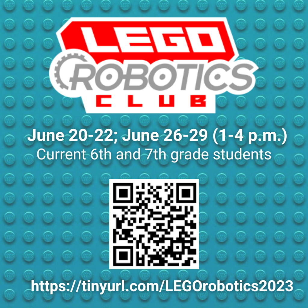 Lego robotics club graphic